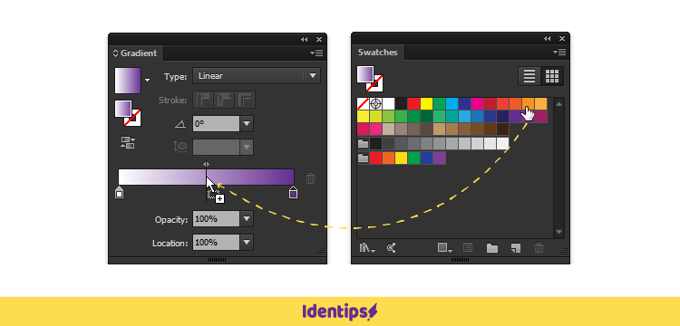 Gradasi Warna Gradasi Warna Adobe Illustrator